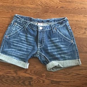 True Religion Jean Shorts